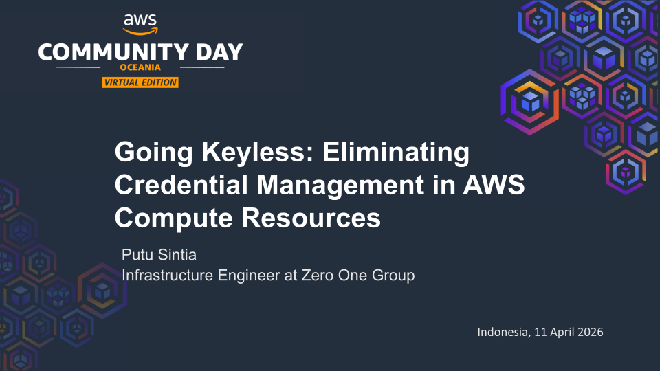 Going Keyless: Eliminating Credential Management in AWS Compute Resources